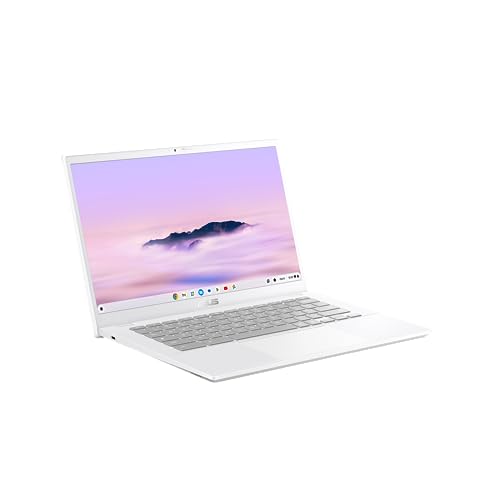 ASUS Chromebook Plus avec Google AI CX3402CBA-PQ0104 - 14" Full HD Laptop (Intel Core i3, 8GB RAM, 128GB UFS, ChromeOS) - AZERTY FR Keyboard