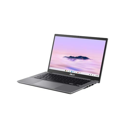 ASUS Chromebook Plus avec Google AI CX3402CBA-PQ0104 - 14" Full HD Laptop (Intel Core i3, 8GB RAM, 128GB UFS, ChromeOS) - AZERTY FR Keyboard