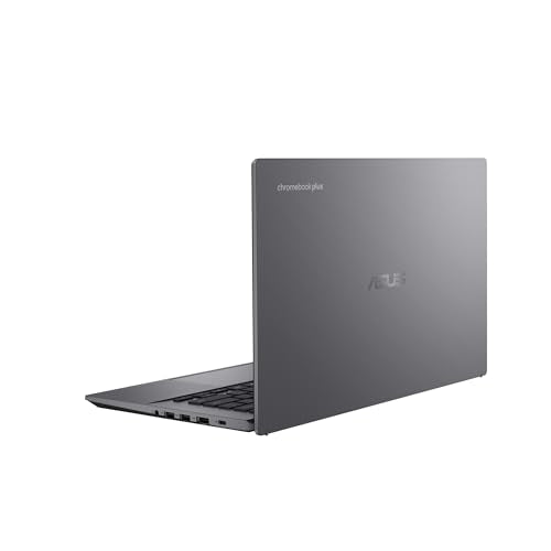 ASUS Chromebook Plus avec Google AI CX3402CBA-PQ0104 - 14" Full HD Laptop (Intel Core i3, 8GB RAM, 128GB UFS, ChromeOS) - AZERTY FR Keyboard