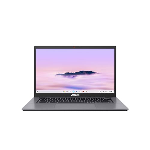 ASUS Chromebook Plus avec Google AI CX3402CBA-PQ0104 - 14" Full HD Laptop (Intel Core i3, 8GB RAM, 128GB UFS, ChromeOS) - AZERTY FR Keyboard