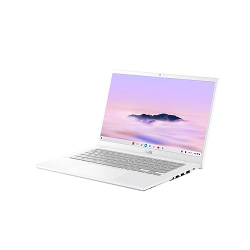 ASUS Chromebook Plus avec Google AI CX3402CBA-PQ0104 - 14" Full HD Laptop (Intel Core i3, 8GB RAM, 128GB UFS, ChromeOS) - AZERTY FR Keyboard