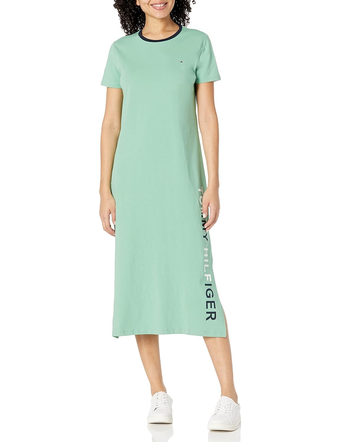 Tommy Hilfiger Damen T-Shirt Dress Freizeitkleidung