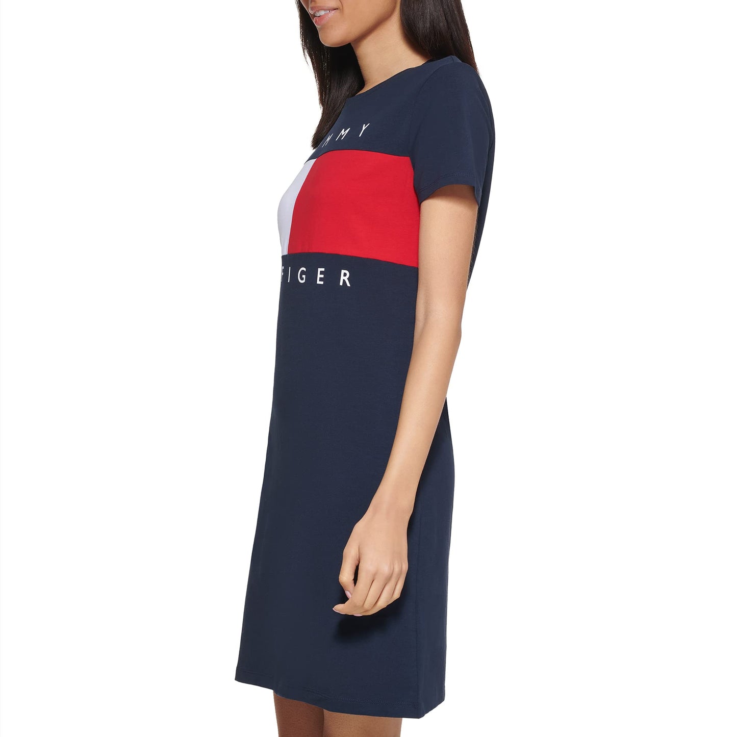 Tommy Hilfiger Damen T-Shirt Dress Freizeitkleidung