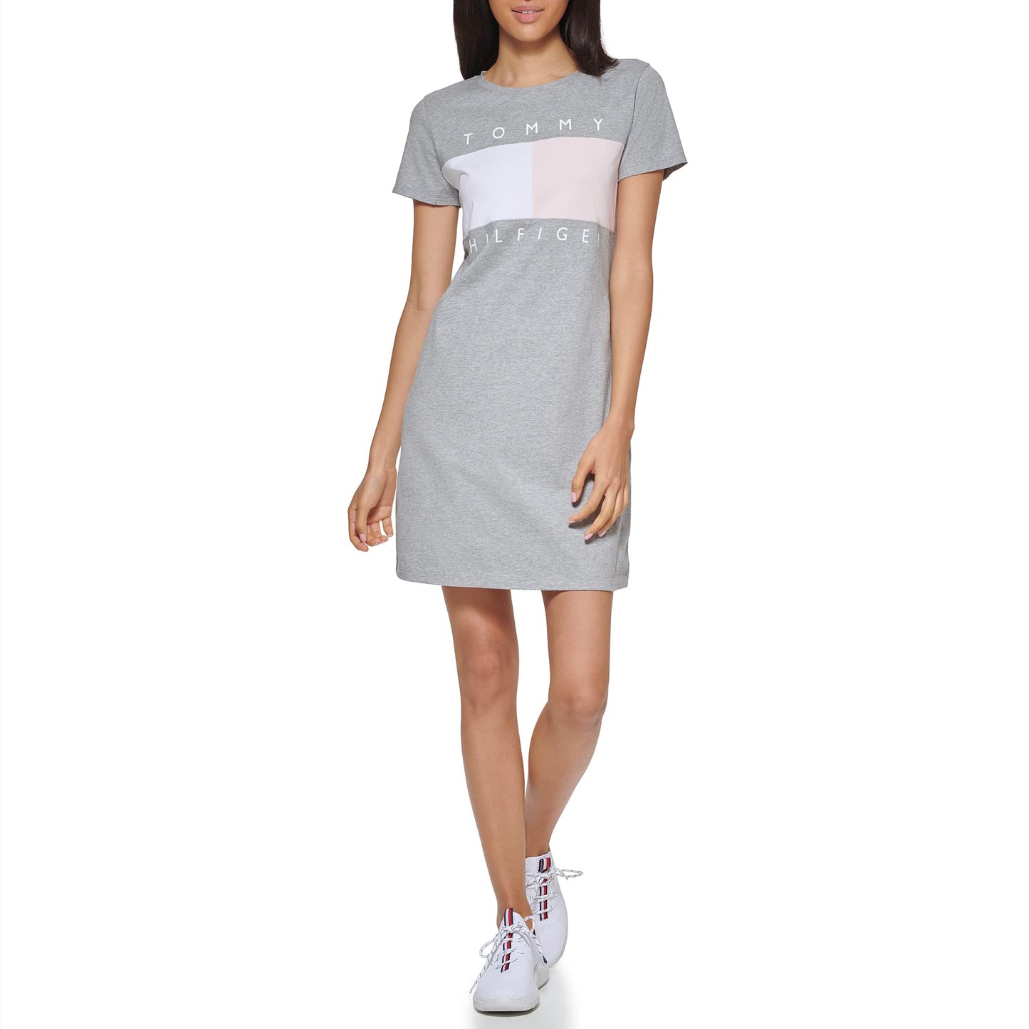 Tommy Hilfiger Damen T-Shirt Dress Freizeitkleidung