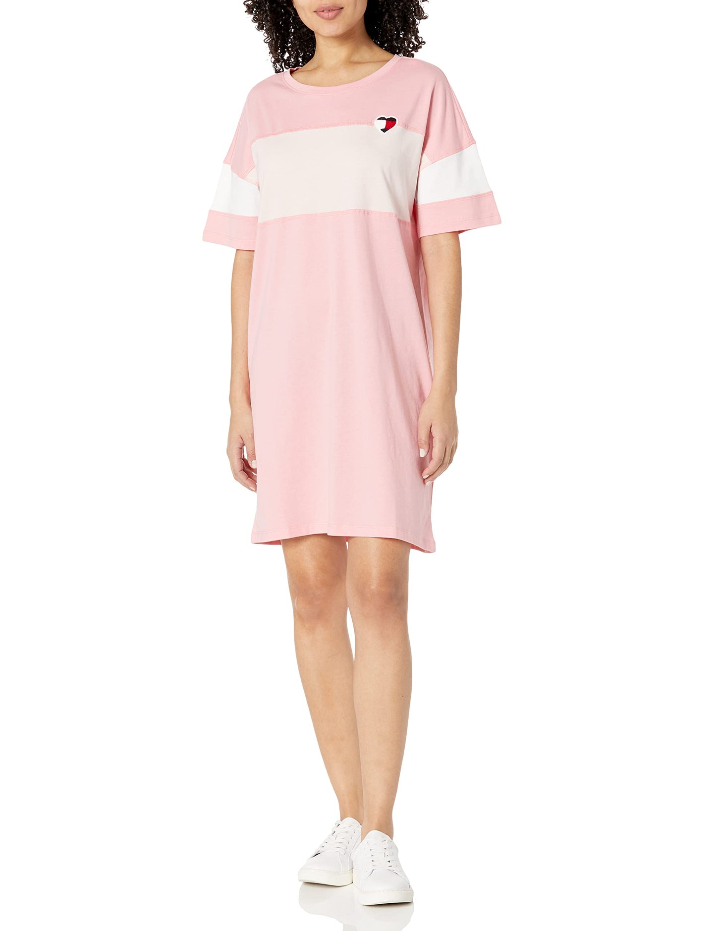 Tommy Hilfiger Damen T-Shirt Dress Freizeitkleidung