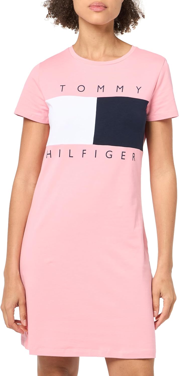 Tommy Hilfiger Damen T-Shirt Dress Freizeitkleidung