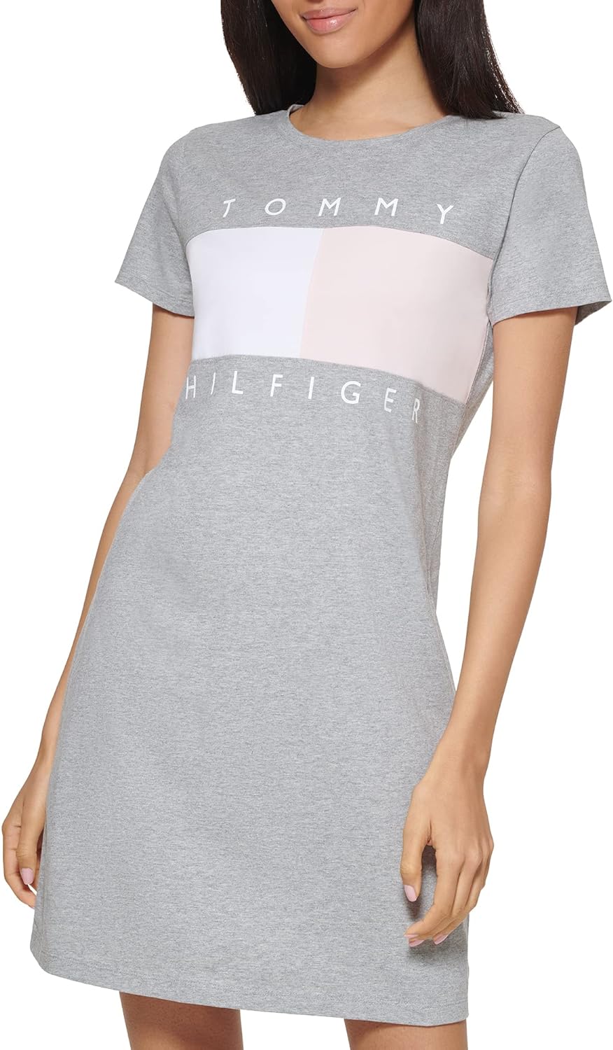 Tommy Hilfiger Damen T-Shirt Dress Freizeitkleidung