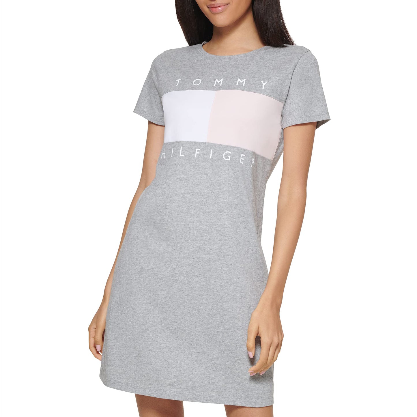 Tommy Hilfiger Damen T-Shirt Dress Freizeitkleidung