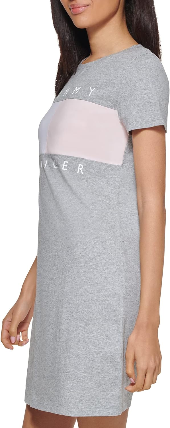 Tommy Hilfiger Damen T-Shirt Dress Freizeitkleidung