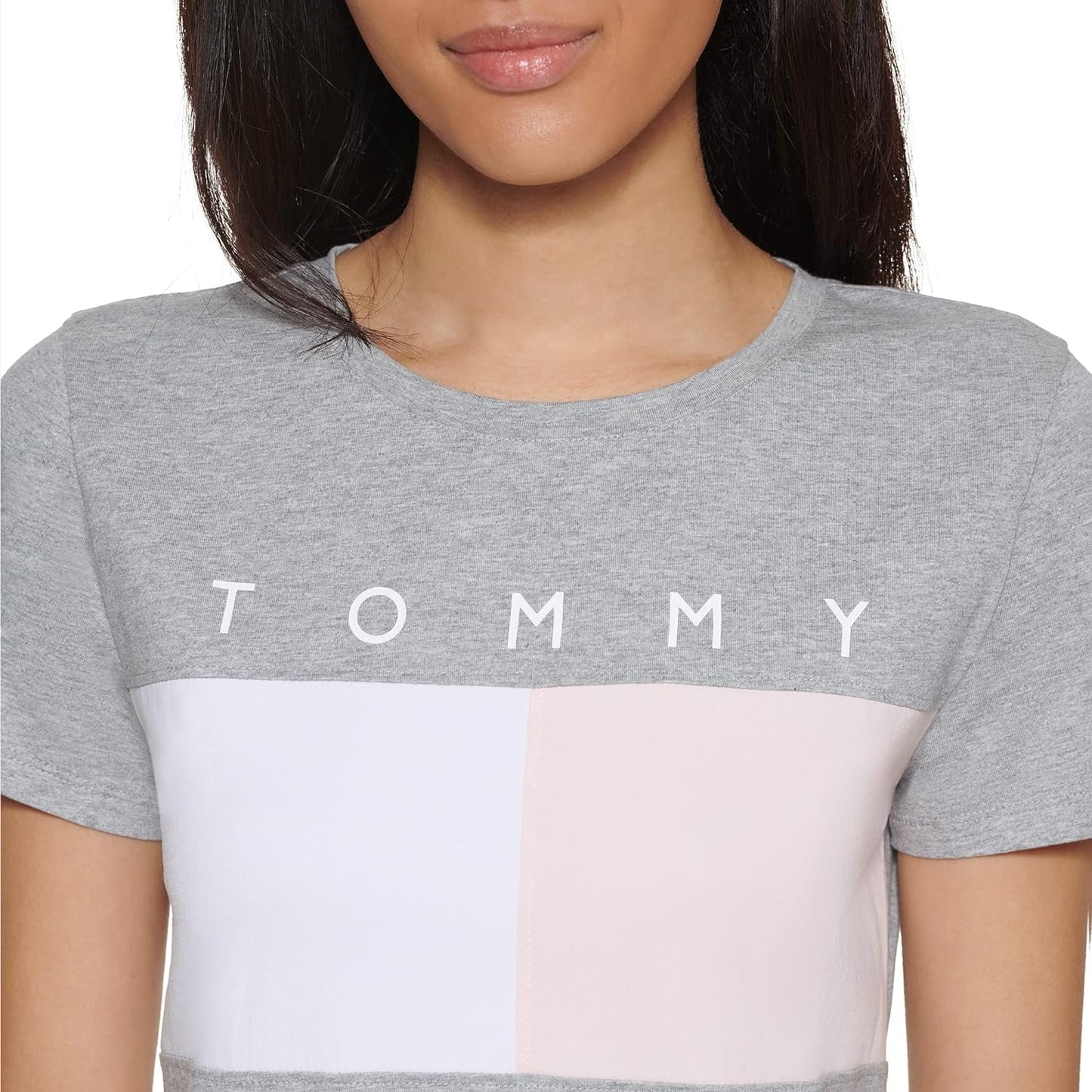 Tommy Hilfiger Damen T-Shirt Dress Freizeitkleidung