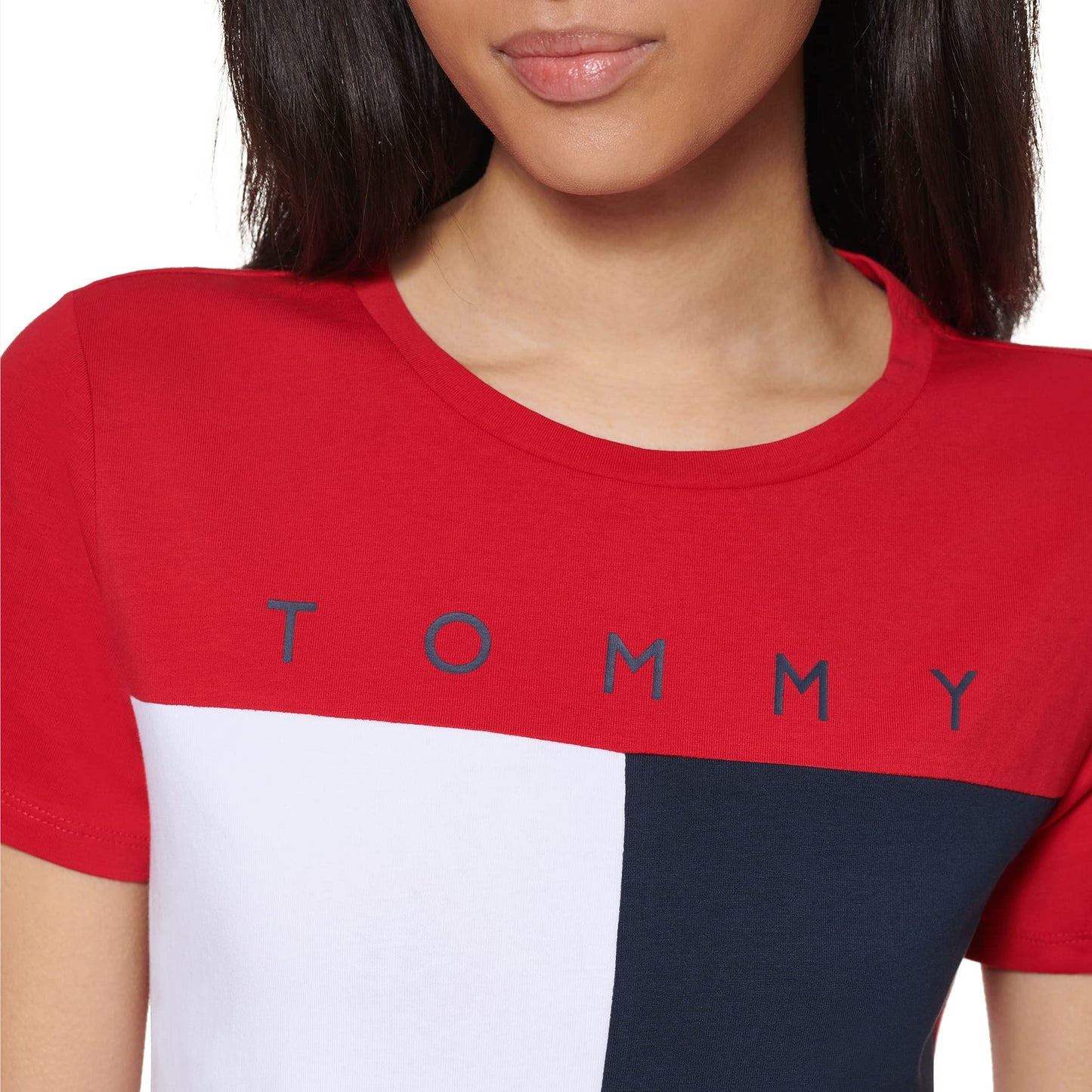 Tommy Hilfiger Damen T-Shirt Dress Freizeitkleidung